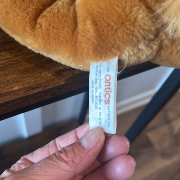 Vintage‎ 1982 Antics Beagle Dog Laying Plush Stuffed Animal 6" - Picture 5 of 9